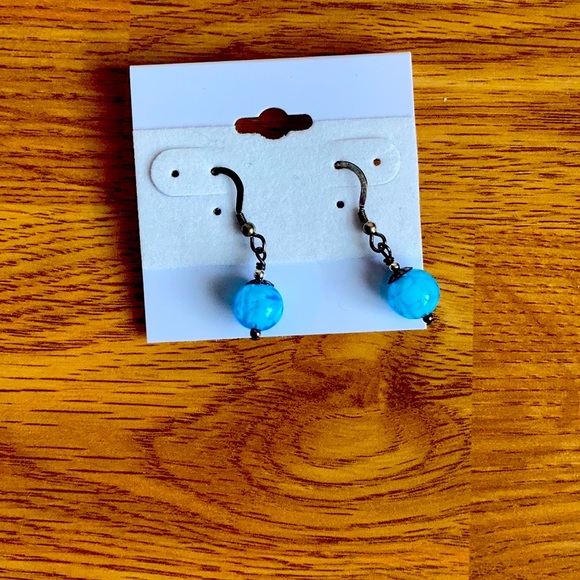 Beautiful Byzantine Murano Sterling Jewelry Set - Picture 4 of 6